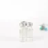 Vials containing (or that once contained) a vaccine.